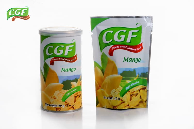 Freeze Dried Mango Thailand for Retail